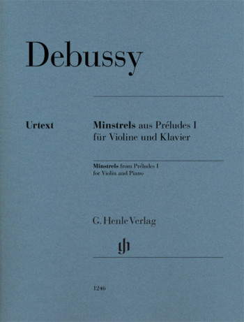 Minstrels From Prelude No 1 Violin & Piano (Henle)