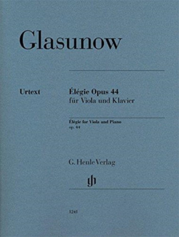 Elegie Op.44: Viola & Piano (Henle)