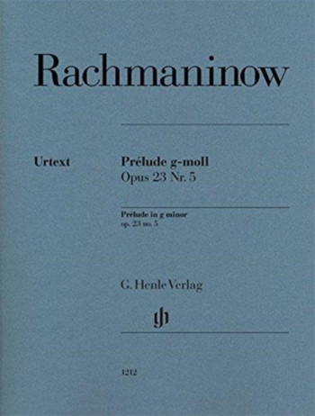 Prelude G Minor Op.23/5: Piano Solo (Henle)