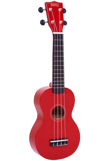 Mahalo Rainbow Red Soprano Ukulele