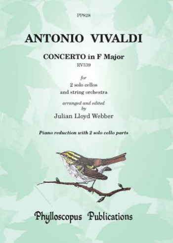 Concerto In F Major: Rv539: Cello Duet
