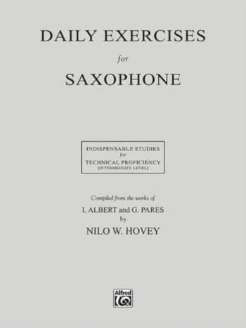Daily Excrecises For Sax (Hovey)