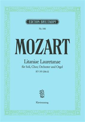 Litaniae Lauretanae  BMV: KV195: Vocal Score (Breitkopf)