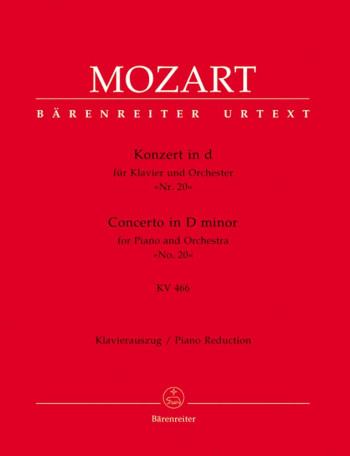 Concerto In D Minor No 20 KV466 Orchestra 2 Piano Reduction (Barenreiter)