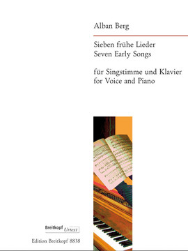 Seven Early Songs: Vocal And Piano (Breitkopf)