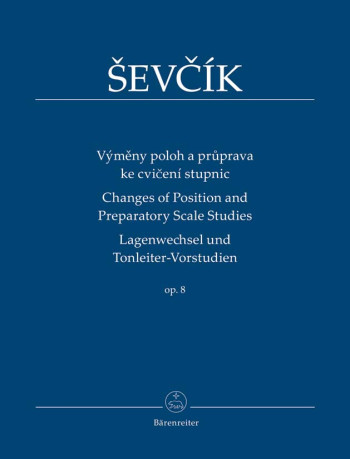 Changes Of Position & Preparatory Scales Studies Op8: Violin (Barenreiter)