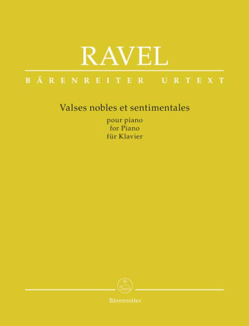 Valses Noble Et Sentimentales - Piano (Barenreiter)