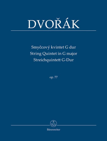 String Quartet G Major Op77: Study Score (Barenreiter)