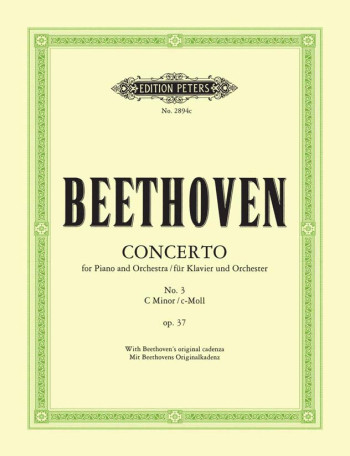 Piano Concerto No.3 in C minor, Op.37  Abridged (Peters)