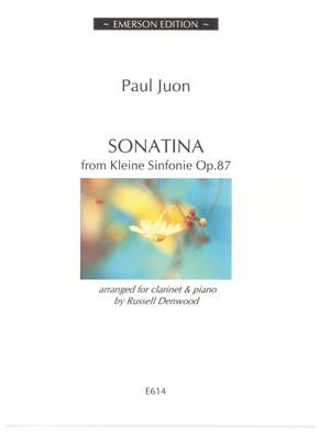 Sonatina From Kleine Sinfonie Op.87 Clarinet & Piano (Denwood)