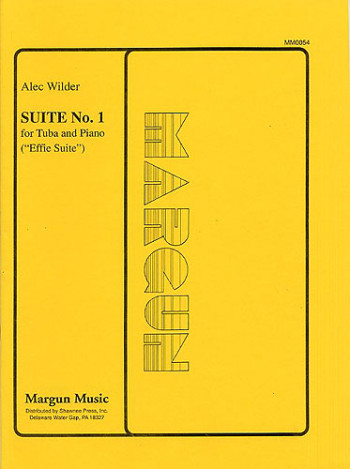 Suite No.1 Effie Suite For Tuba Bass Clef & Piano