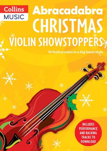 Abracadabra Christmas Violin Showstoppers Book & Audio (Collins)