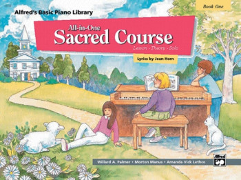 Alfred's Basic All-in-One Sacred Course, Book 1 Piano