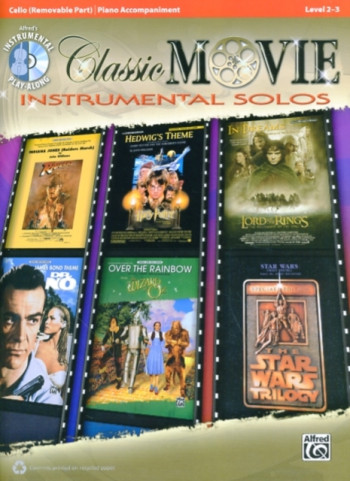 Classic Movie Instrumental Solos: Cello And Piano Accompaniment: Book And CD