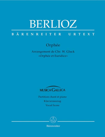 Orphee. (Version By Gluck 1859) (Urtext) Vocal Score (Barenreiter)