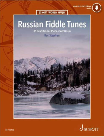 Russian Fiddle Tunes: 31 Traditional Pieces: Violin: Book & Audio (Schott)