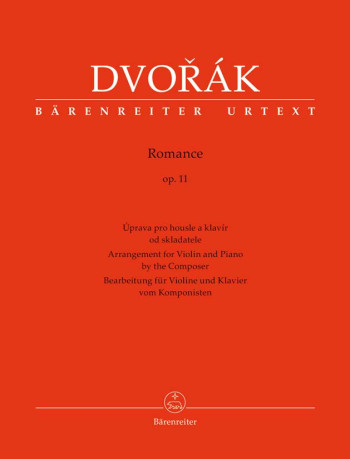 Romance Op.11: Violin & Piano (Barenreiter)