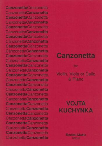 Canzonetta For Violin Viola Or Cello  & Piano