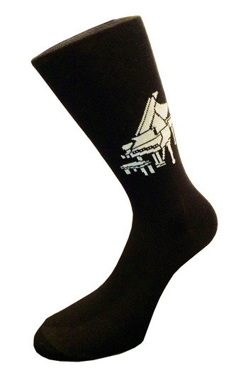 Socks With Grand Piano Design