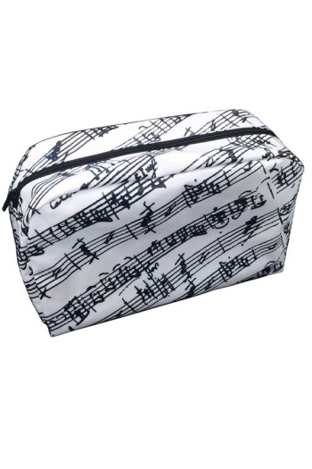 Washbag White Manuscript Design