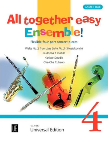 All Together Easy Ensemble Band 4: Flexible: Four Part Concert Pieces: Score & Parts (rae)