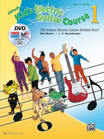 Alfred's  Kids Electric  Guitar Course: Book 1: Book & DVD Ages 5 And Up