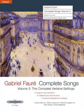 Complete Songs Vol.3 Medium Voice & Piano (Peters)