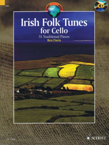 Irish Folk Tunes: 51 Traditional Pieces Cello: Book & Cd (Davis)
