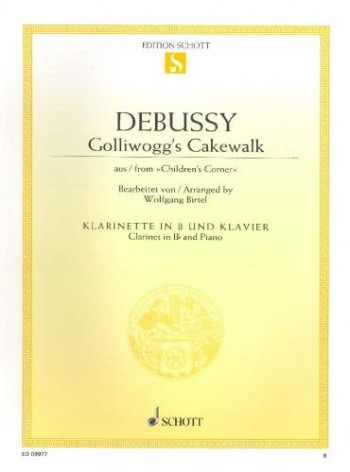 Golliwogs Cakewalk: Clarinet & Piano (Schott)