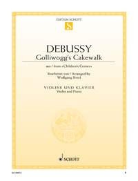 Golliwogs Cakewalk: Violin & Piano (Schott)