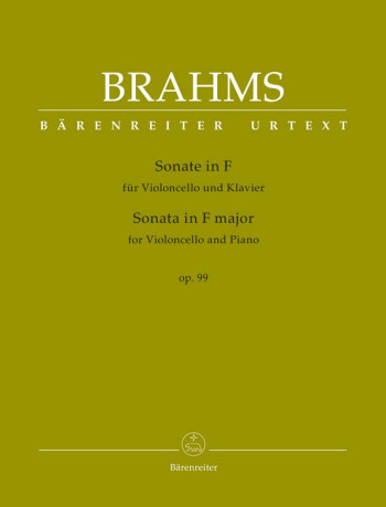 Sonata F Major Op.99: Cello & Piano (Barenreiter)