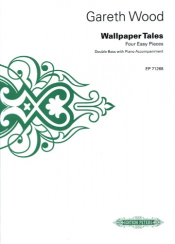 Wood Wallpaper Tales (4 Easy Pieces) For Double Bass & Piano (peters)