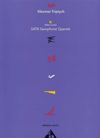 Klezmer Triptyc Saxophone Quartet Score And Parts SATB