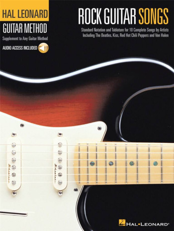 Hal Leonard Guitar Method: Rock Guitar Songs Book & Audio