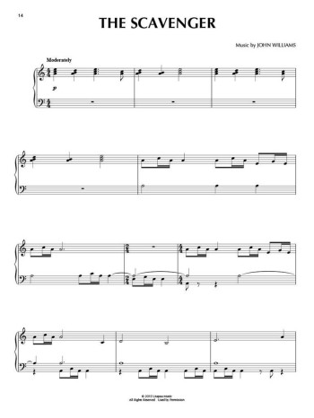 Star Wars Episode VII The Force Awakens Piano Solo ( John Williams)