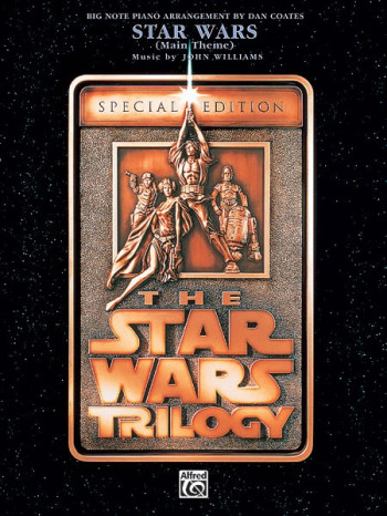 Star Wars - Main Theme - Piano - Big Note Arrangment Dan Coates