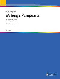 Milonga Pampeana: Violin & Piano: Piano Accompaniment Only (Schott)