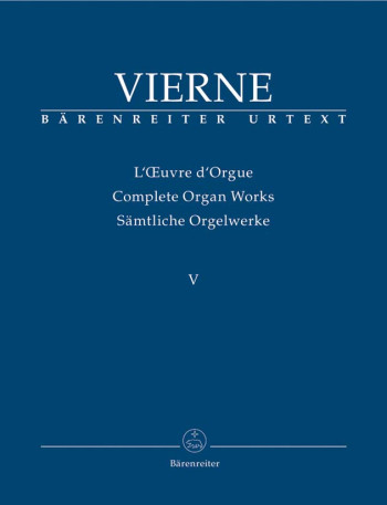 Complete Organ Works Vol 5  (Barenreiter)