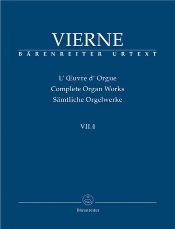 Complete Organ Works Vol 7/4  (Barenreiter)