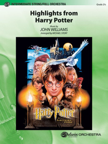 Harry Potter: Highlights From Score & Parts: Orchestra (john Williams Arr Story)