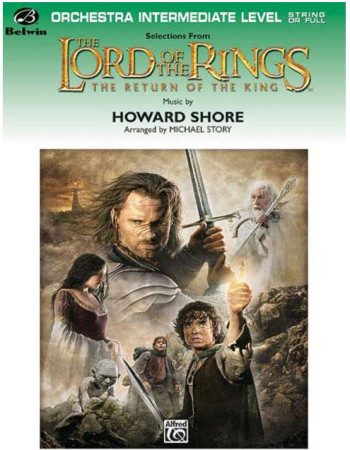The Lord Of The Rings: The Return Of Kings Score & Parts: Orchestra (H Shore Arr Story)
