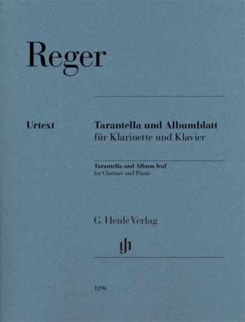 Tarantella And Album Leaf: Clarinet Bb & Piano (Henle)