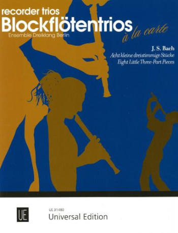 Eight Little Three Part Pieces: Recorder Trios (Universal)