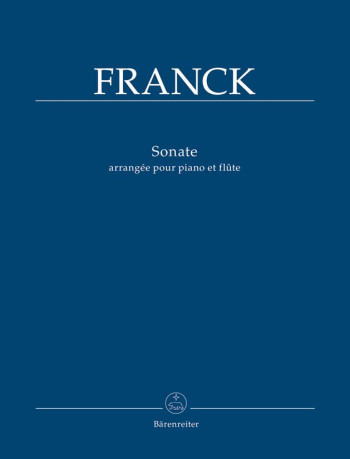 Sonata Arranged For  Flute & Piano (Barenreiter)