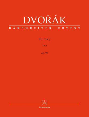 Piano Trio: E Minor Op90: Dumky: Score & Parts (Barenreiter)