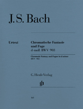 Chromatic Fantasy And Fugue D Minor: Bwv903 & 903A: Piano (Henle HN163)