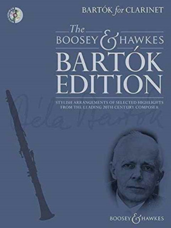 Bartók For Clarinet: Clarinet & Piano With Audio CD (Boosey & Hawkes)