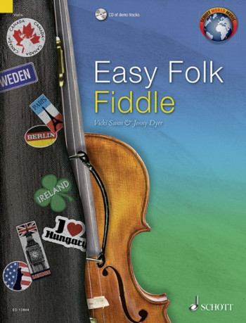 Easy Folk Fiddle: Traditional Pieces Book & Cd (Schott)
