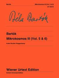 Mikrokosmos Band III (Vol. 5 & 6) Piano (Wiener)