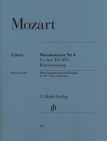 Horn Concerto No.4 Eb Major K495: French Or Tenor Horn & Piano (Henle)